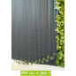 Canisses PVC double face anthracite ht 120cm rouleau de 3ml Canisses PVC double face anthracite ht 120cm rouleau de 3ml