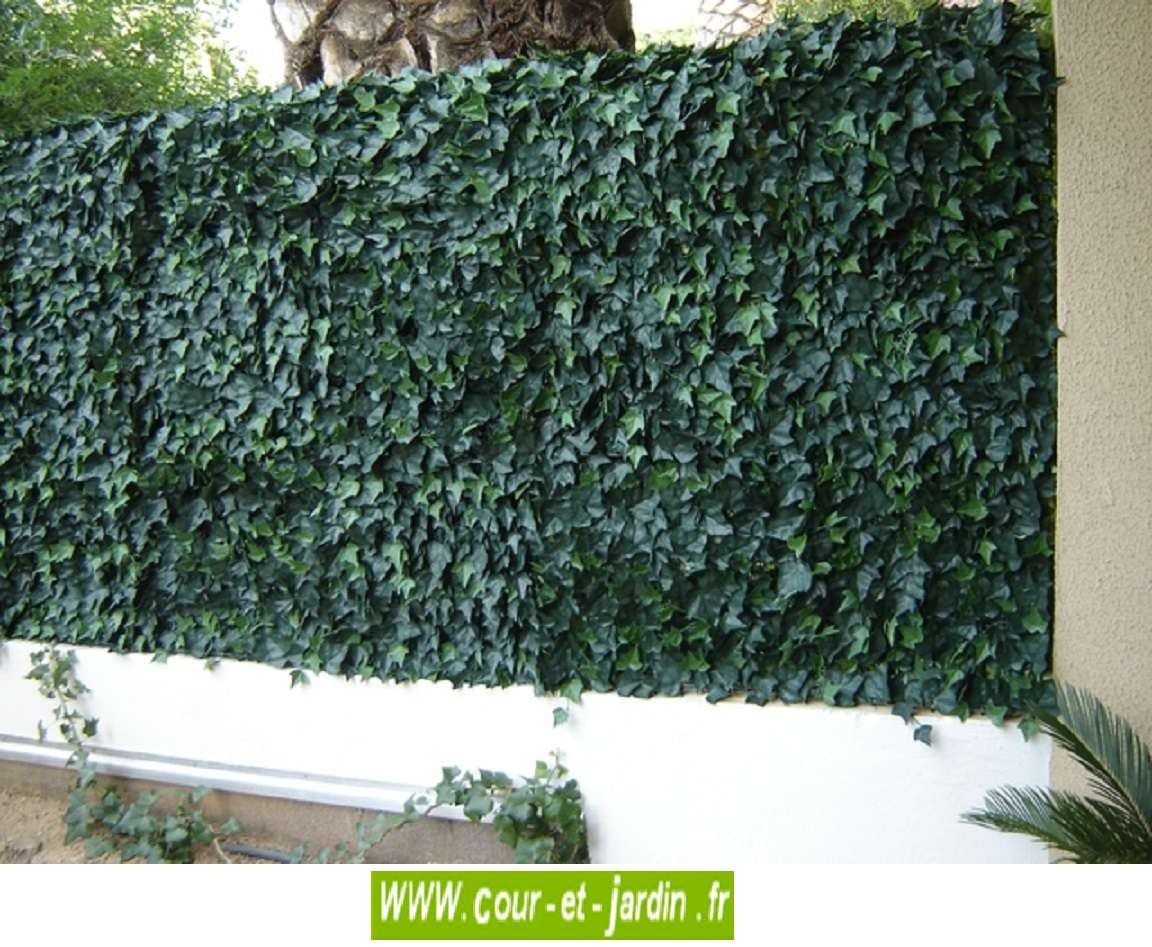 Mur végétal artificiel Liseron pour décorer ou occulter intérieur