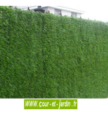 Haie brise vue artificielle SUPRÊME ht 100cm x 3ml  (144 brins)