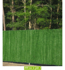 Brise vue Haie artificielle SUPRÊME  ht 150cm x 3ml  (144 brins)