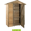 Armoire de jardin MERINA porte ouverte