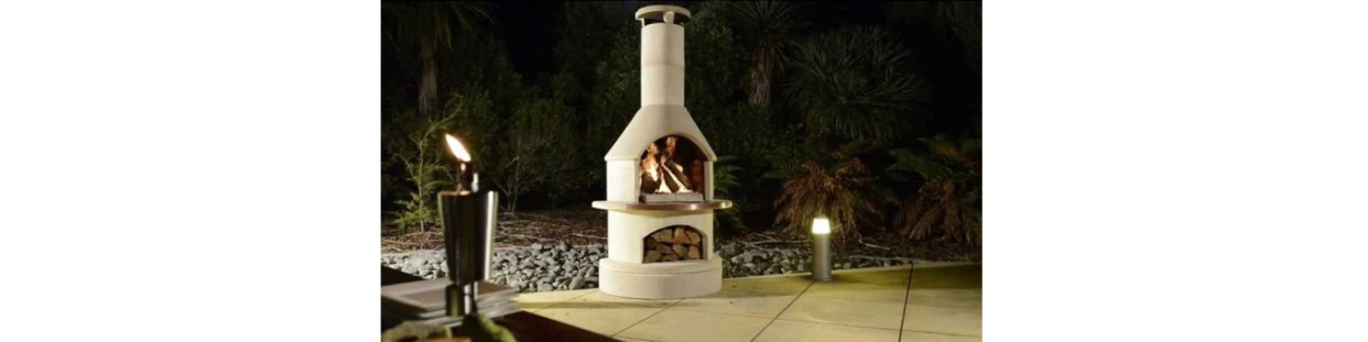 Barbecues en béton | Cour & Jardin